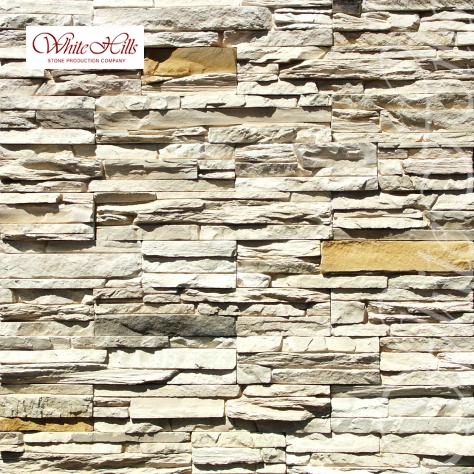 Облицовочный камень White Hills, Кросс Фелл, цвет 100-00